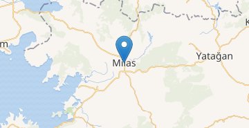 Mapa Milas