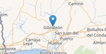 Mapa Gibraleon