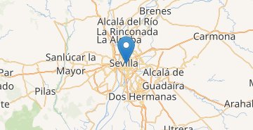 地図 Sevilla