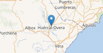 Карта Huercal Overa