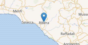Map Ribera