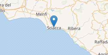 Zemljevid Sciacca