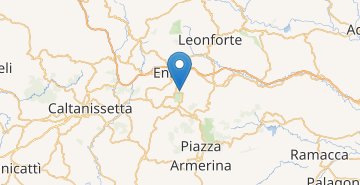 Térkép Pergusa
