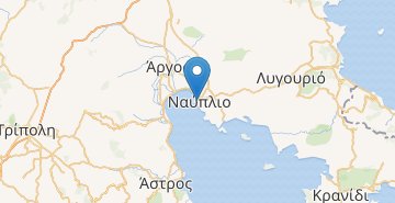 Mapa Nafplion