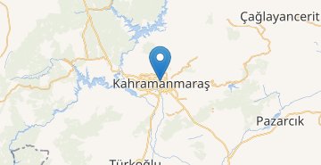 Zemljevid Kahramanmarash