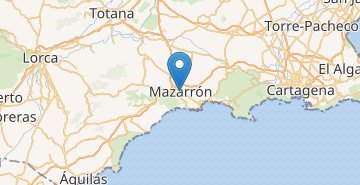 Kaart Mazarron