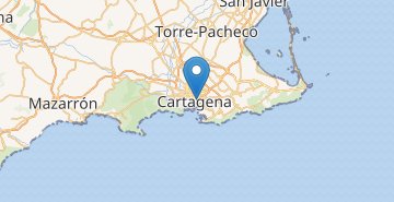 Kaart Cartagena