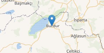 Карта Бурдур