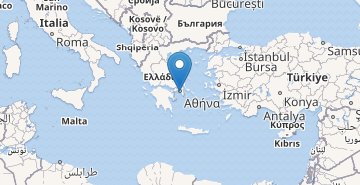 Karte Greece