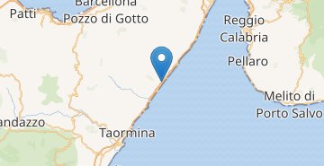 Mapa Roccalumera