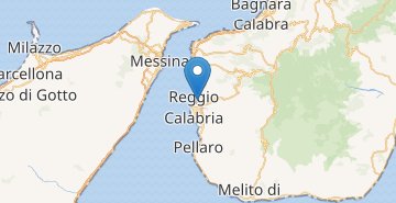 Karte Reggio di Calabria