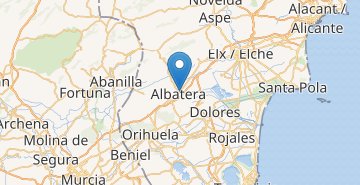 Χάρτης Albatera
