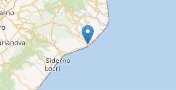 Térkép Caulonia Marina