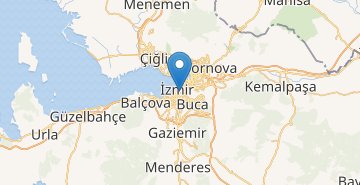 Карта Измир