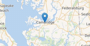 Žemėlapis Cambridge