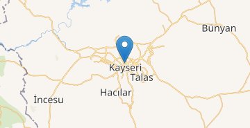 Mapa Kayseri