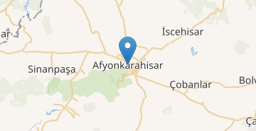 Мапа Афьон-Карахісар