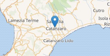 Žemėlapis Catanzaro