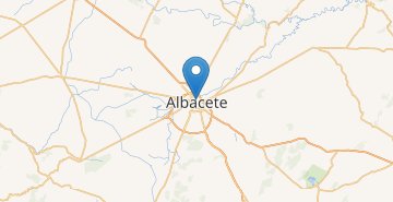 Kaart Albacete