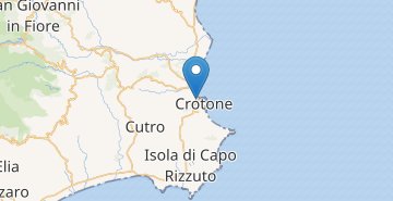 Karte Crotone