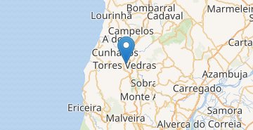Zemljevid Torres Vedras