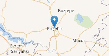 Mapa Kırşehir
