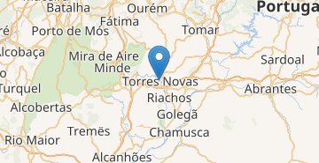 Zemljevid Torres Novas