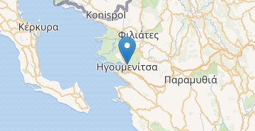 地図 Igoumenitsa