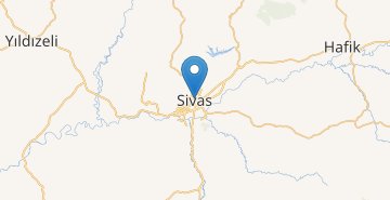 Mapa Sivas