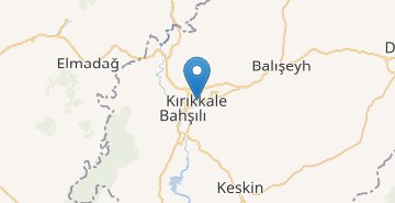 地图 Kırıkkale