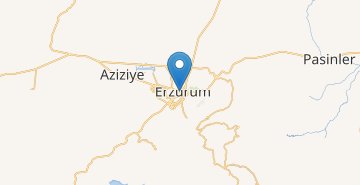 Mapa Erzurum