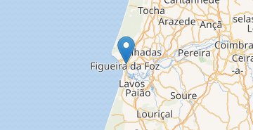 Žemėlapis Figueira da Foz