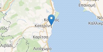 რუკა Paralia Katerini