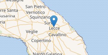Karte Lecce