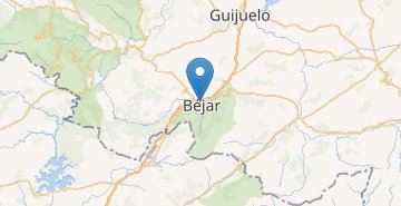 Mapa Bejar