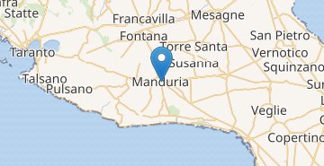 地图 Manduria
