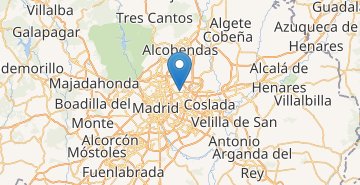 Zemljevid Madrid