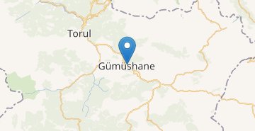 Карта Гюмюшхане