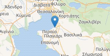 Map Thessaloniki Airport