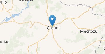 Zemljevid Corum