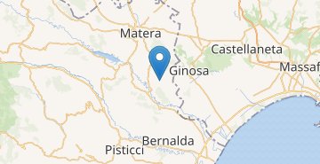 Žemėlapis Montescaglioso