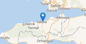 Mapa Yalova