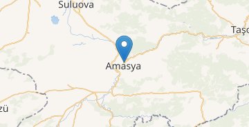 Zemljevid Amasya