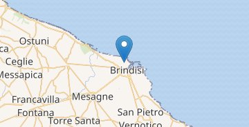 지도 Brindisi Airport