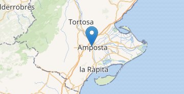 Map Amposta