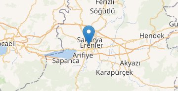 Mapa Sakarya
