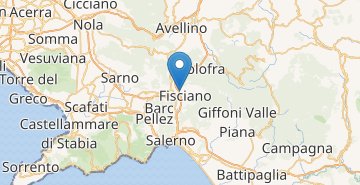 Zemljevid Fisciano