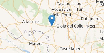 Žemėlapis Santeramo in Colle