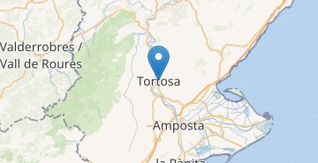 地図 Tortosa