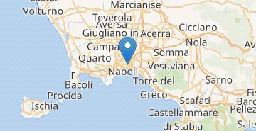 Karte Napoli